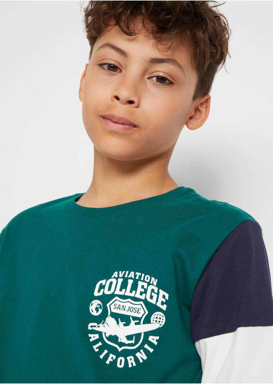 Lot de 2 T-shirts manches longues garçon