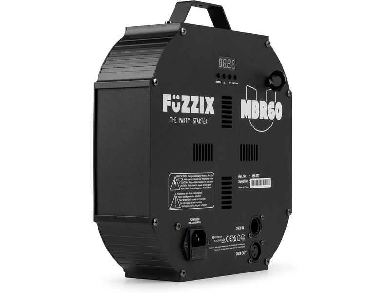 Fuzzix MBR60 Rotierender Mirror Beam Reflector