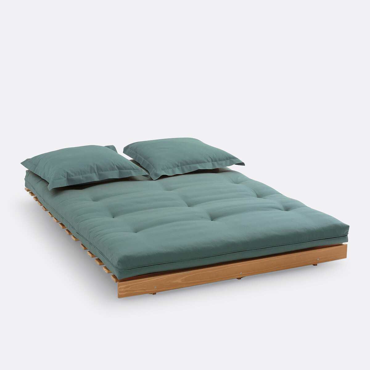 LA REDOUTE INTERIEURS<br>Colchão futon Thai Latex algodão poliéster