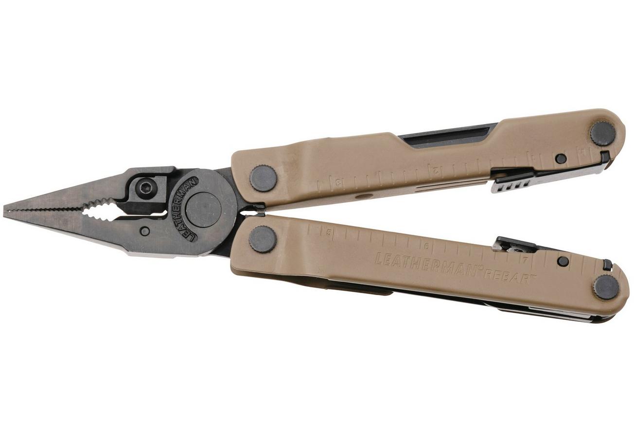 Leatherman Rebar Coyote multitool, nylon foedraal