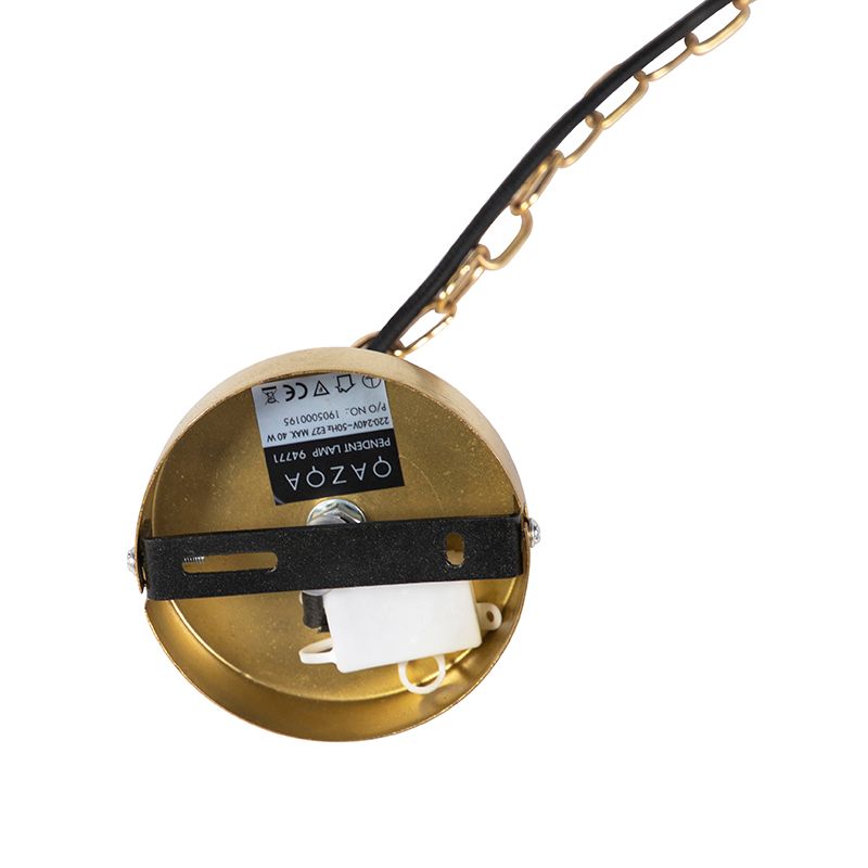 Oosterse hanglamp goud 30 cm - Nidum