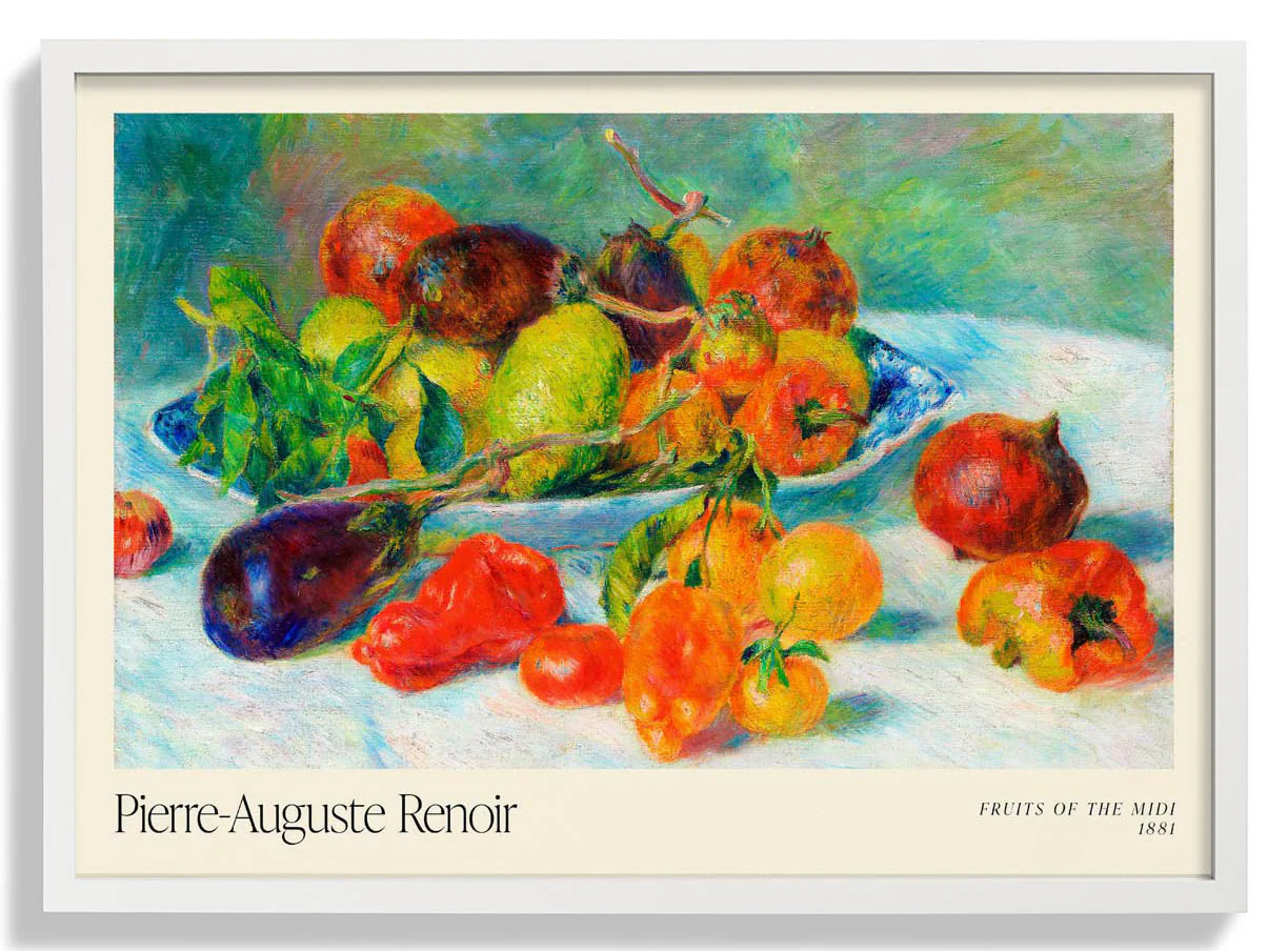 Früchte des Midi Kunstausstellung von Pierre A. Renoir