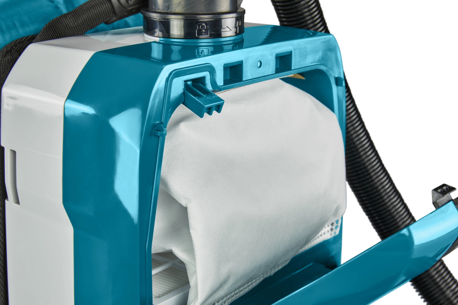Makita VC009GZ01 XGT 40V Max Li-ion Accu Rugstofzuiger body - 180mbar - AWS zender