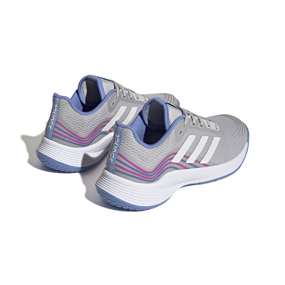 Adidas Performance NOVAFLIGHT PRIMEGREEN - Chaussures volleyball Femme grey two/white/silver