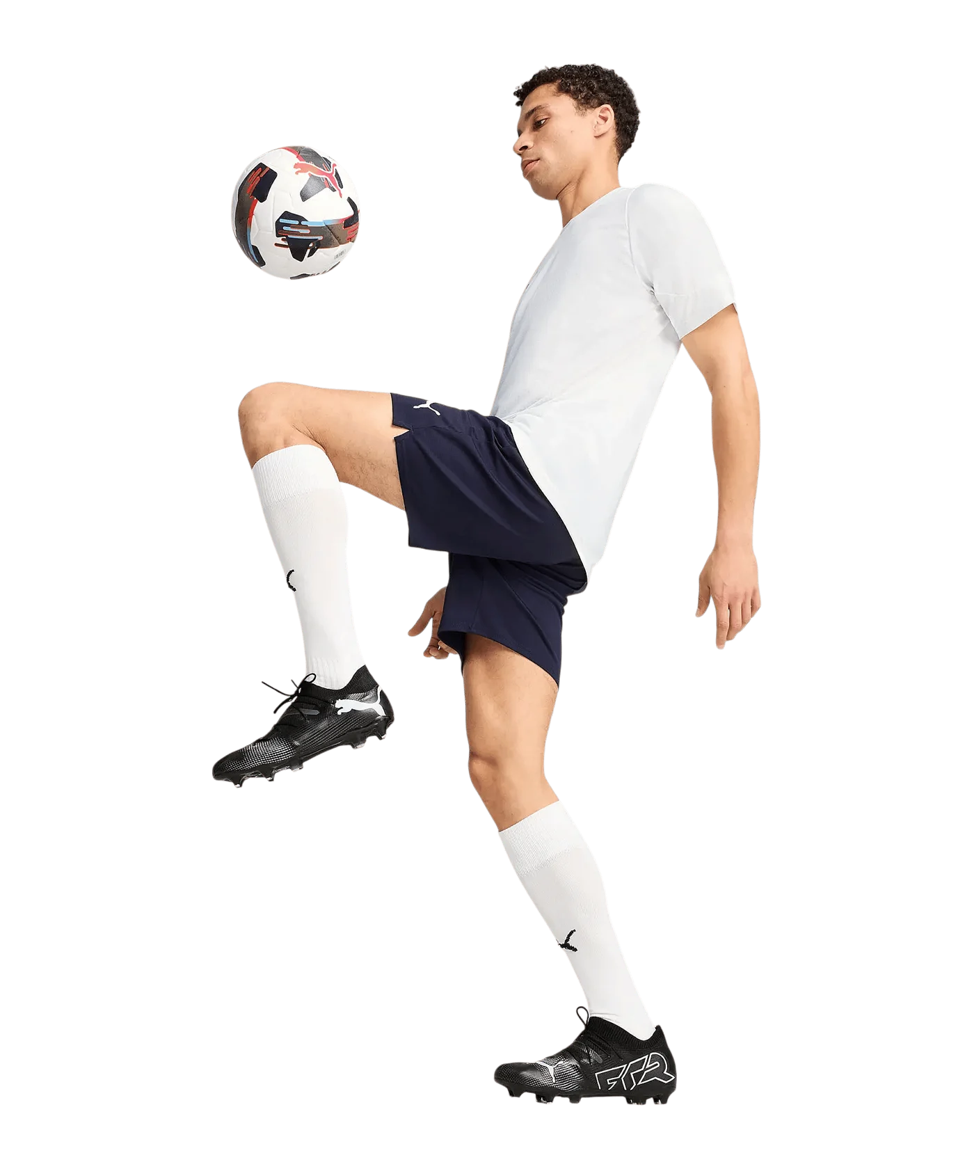 PUMA teamCUP Trainingsshirt Weiss F04
