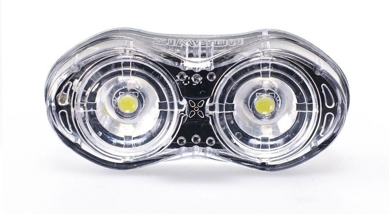 Simson Koplamp Eyes Usb Led Oplaadbaar Zwart