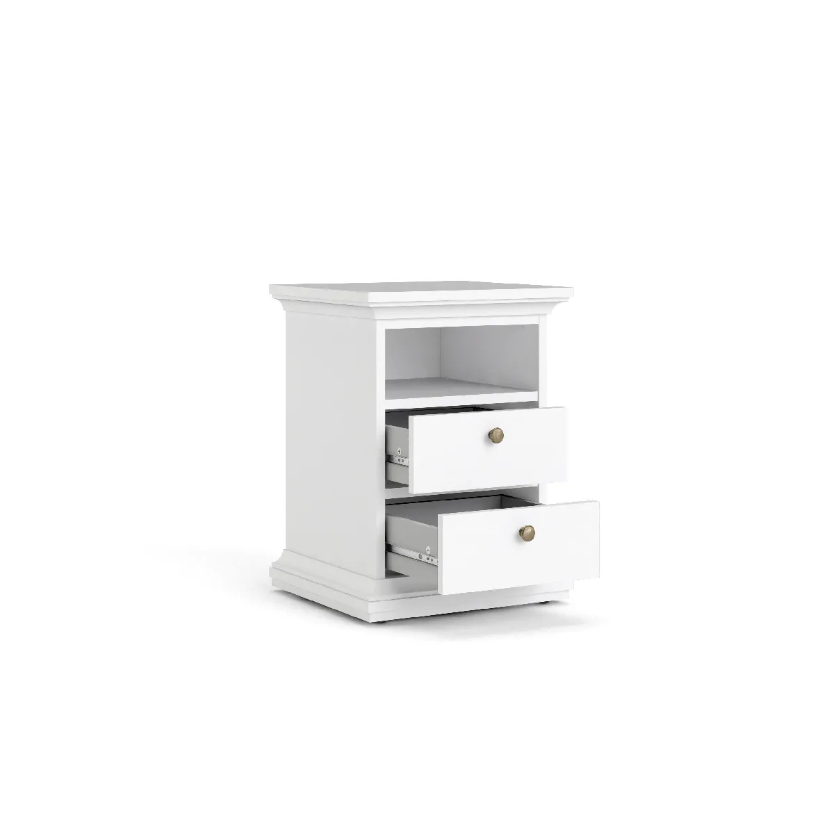 Alter Table de chevet blanche