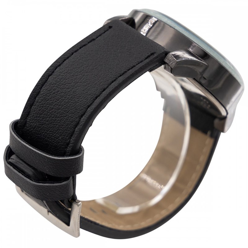 Montre Homme CHTIME bracelet Cuir Noir