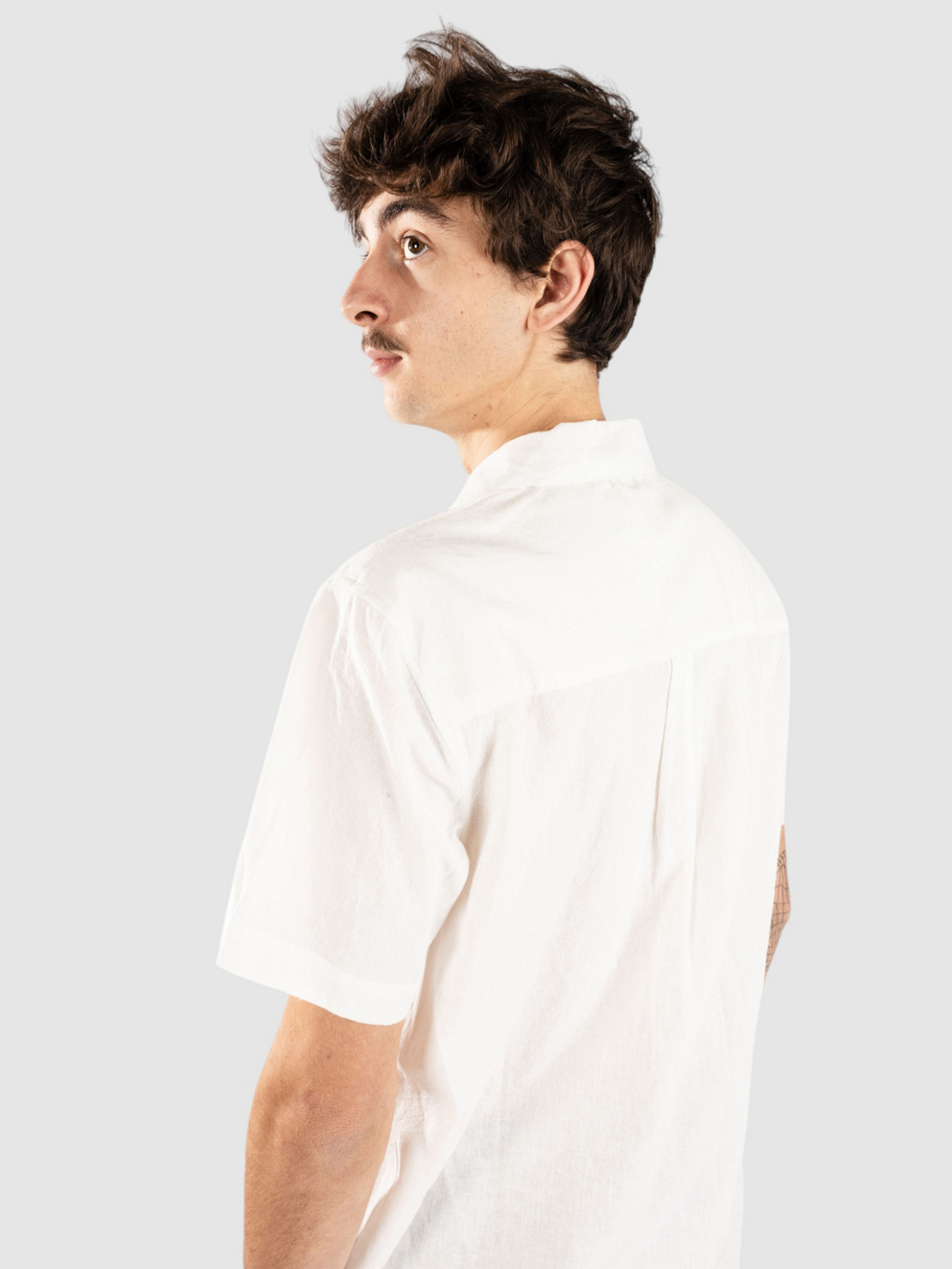 Anerkjendt Akleo Cot/Linen Shirt tofu