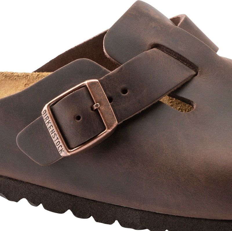 Birkenstock - Bosten BS - Heren Schoenen - Bruin - Leer