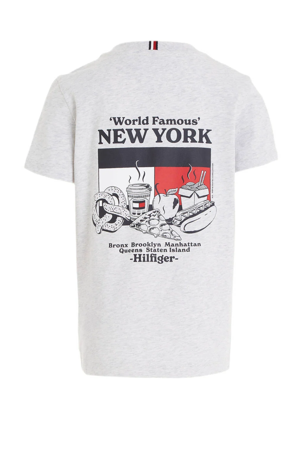 Tommy Hilfiger T-shirt FINEST met logo wit