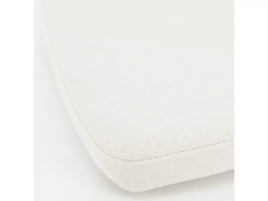 Lit de poupée en rotin naturel + coussin