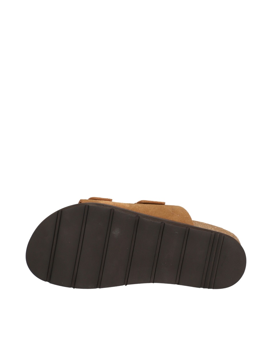 Veloursleder Pantoffel