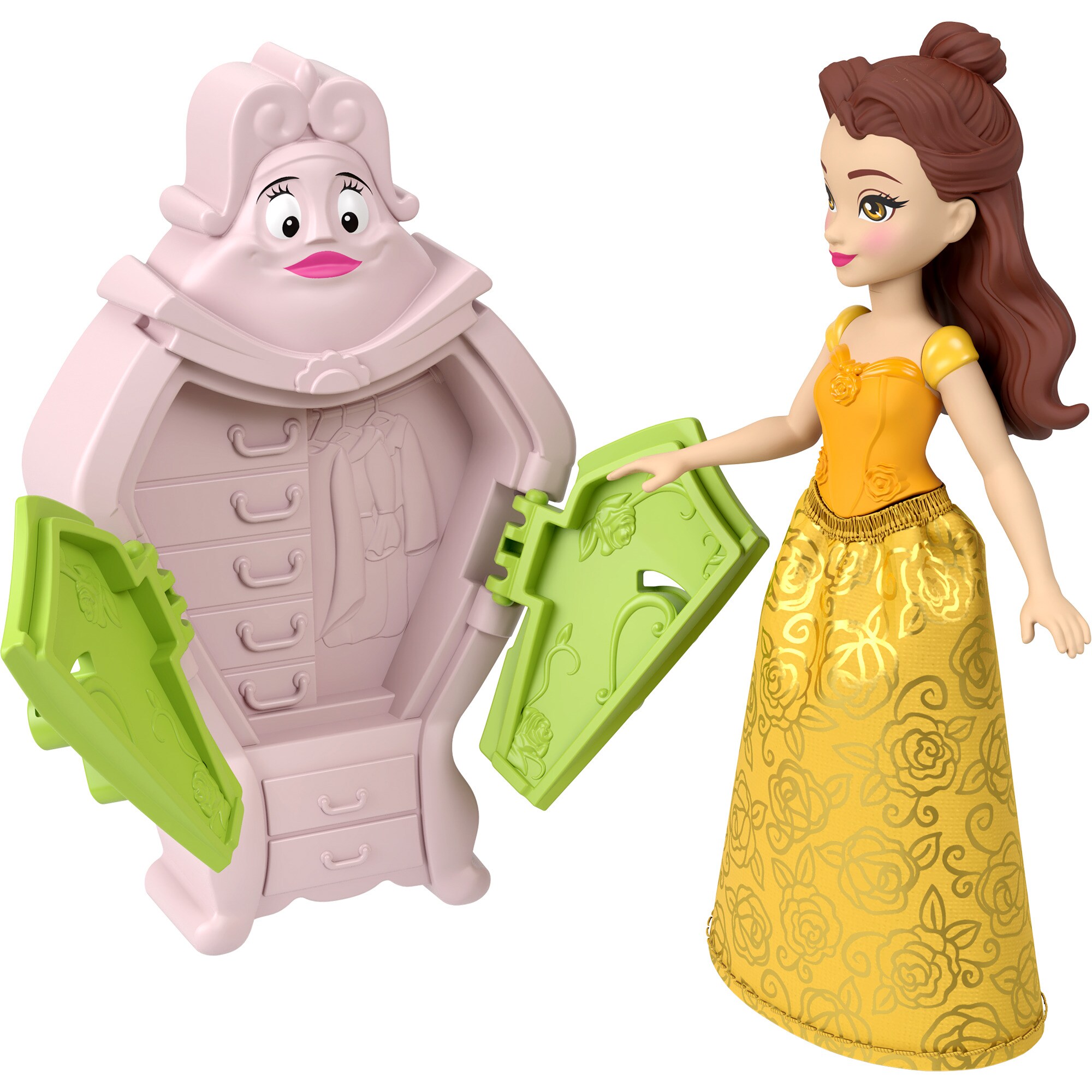 Mattel Spielgebäude Disney Prinzessin Belle´s Magical Surprise Castle Playset