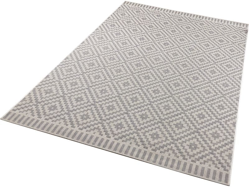 Hanse Home Teppich Breeze 160 x 230 cm, Grau In- & Outdoor Teppich