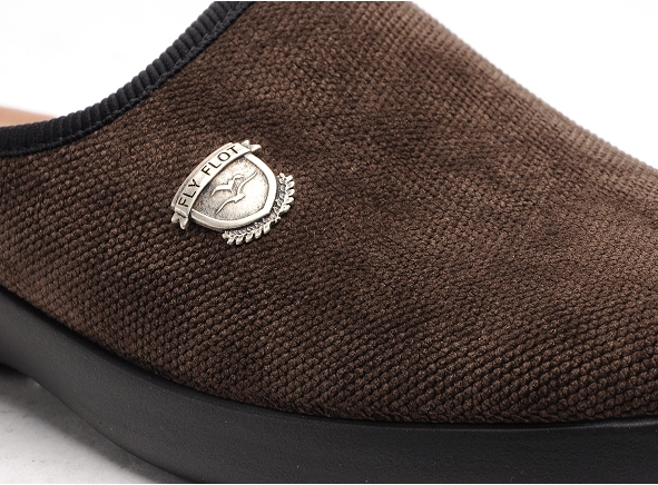 Flyflot chaussons homme furon marron