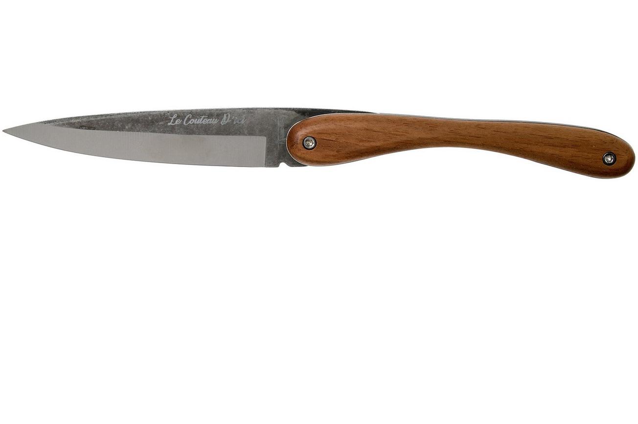 Laguiole en Aubrac Couteau d’ici L0511NOU/LNRB1 Walnut Carbon zakmes