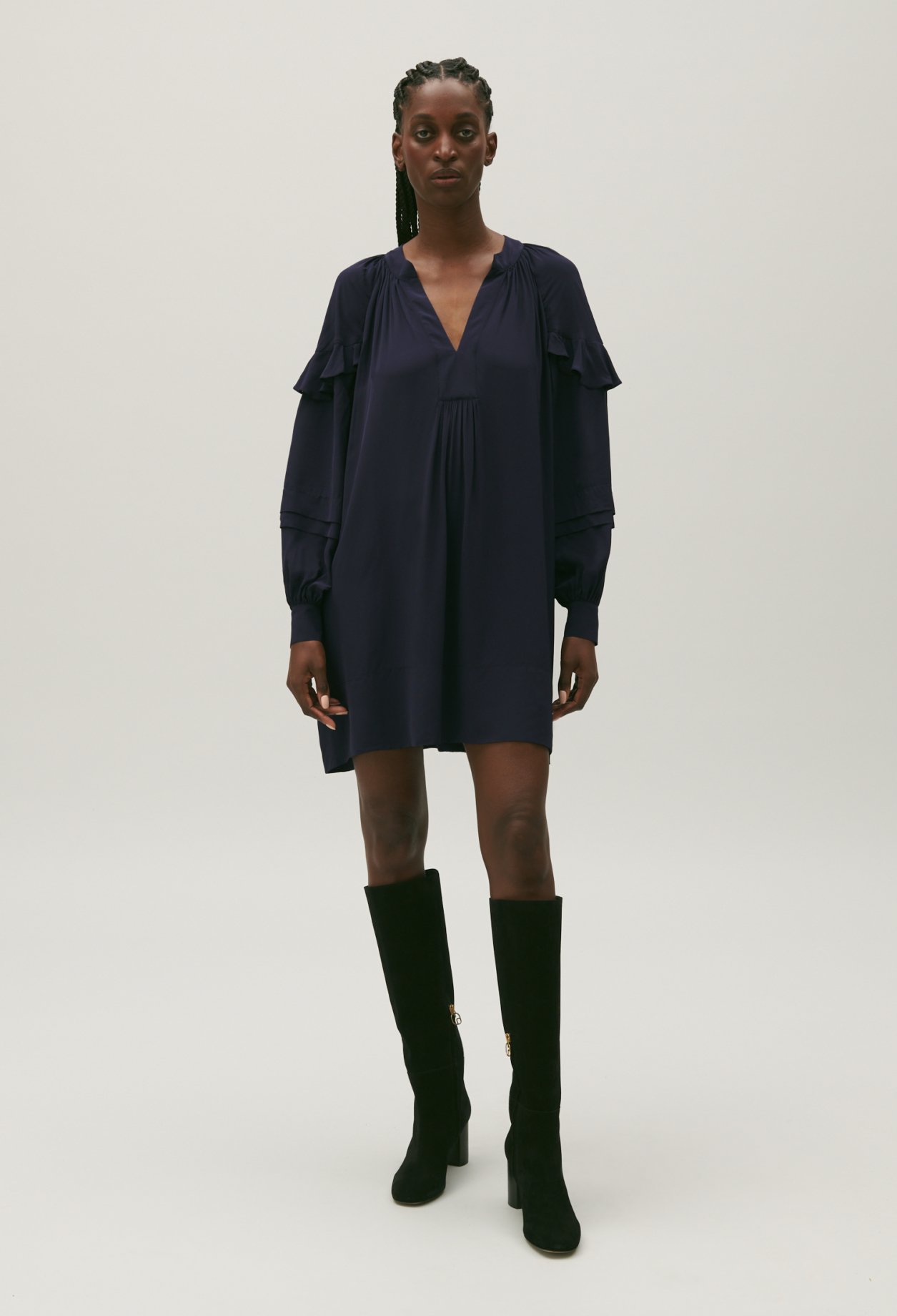 Robe tunique imprimee