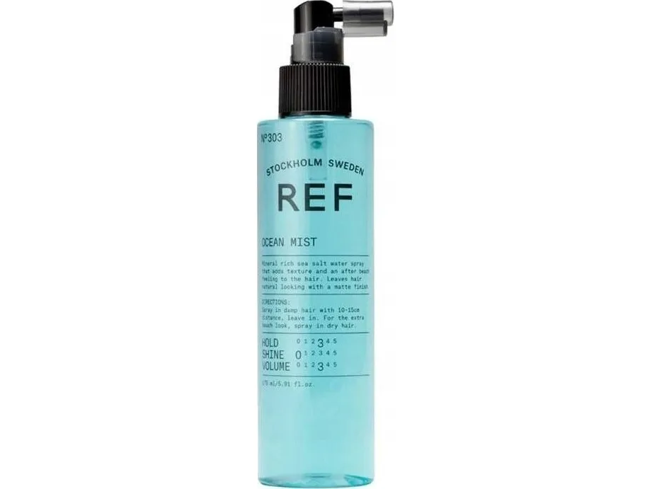 REF Ref Stockholm, Texture & Form No.303, Vegan, Salt Spray, For Definition & Texture, Medium Hold, 175 ml Unisex