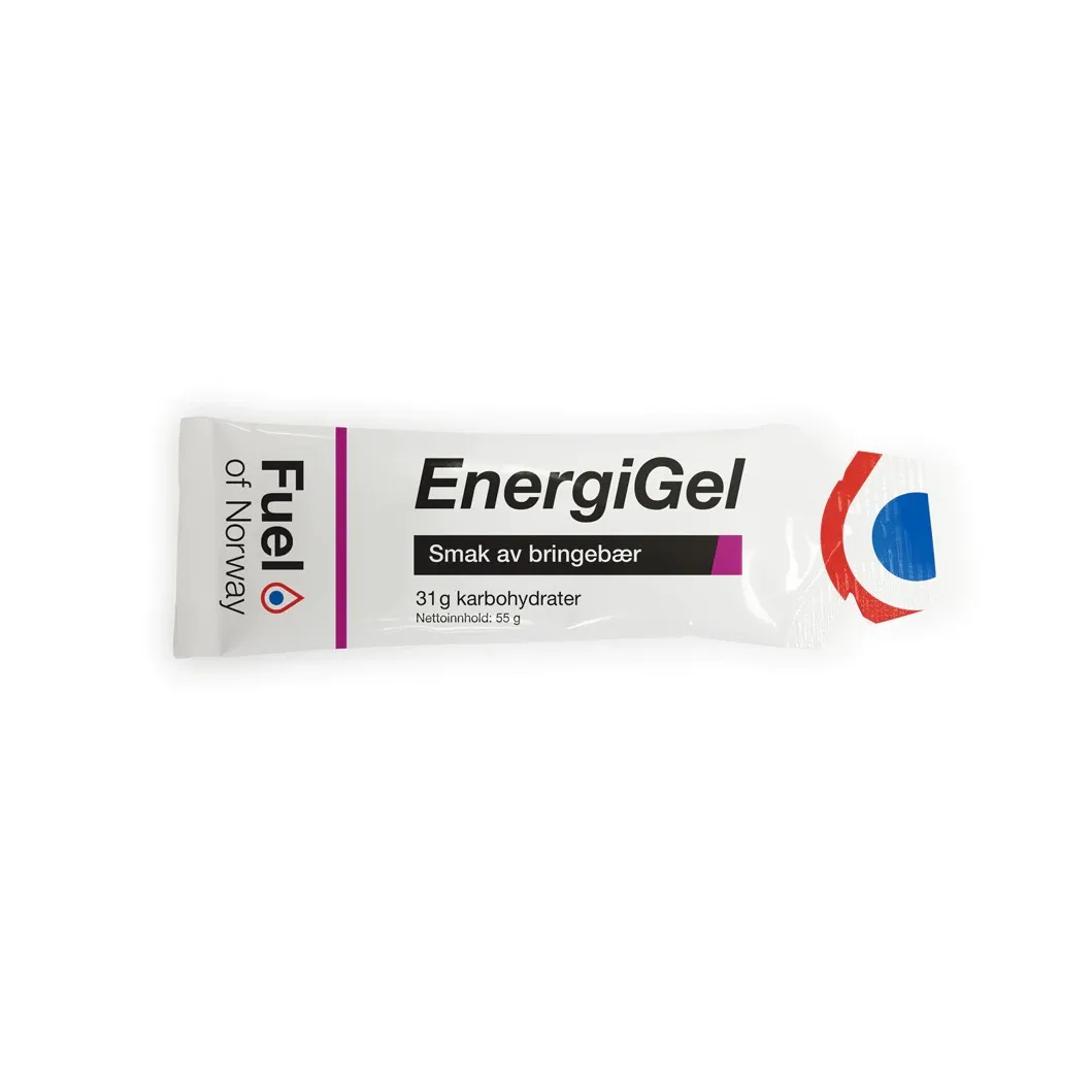 Fuel of Norway Energigel bringebær Purple