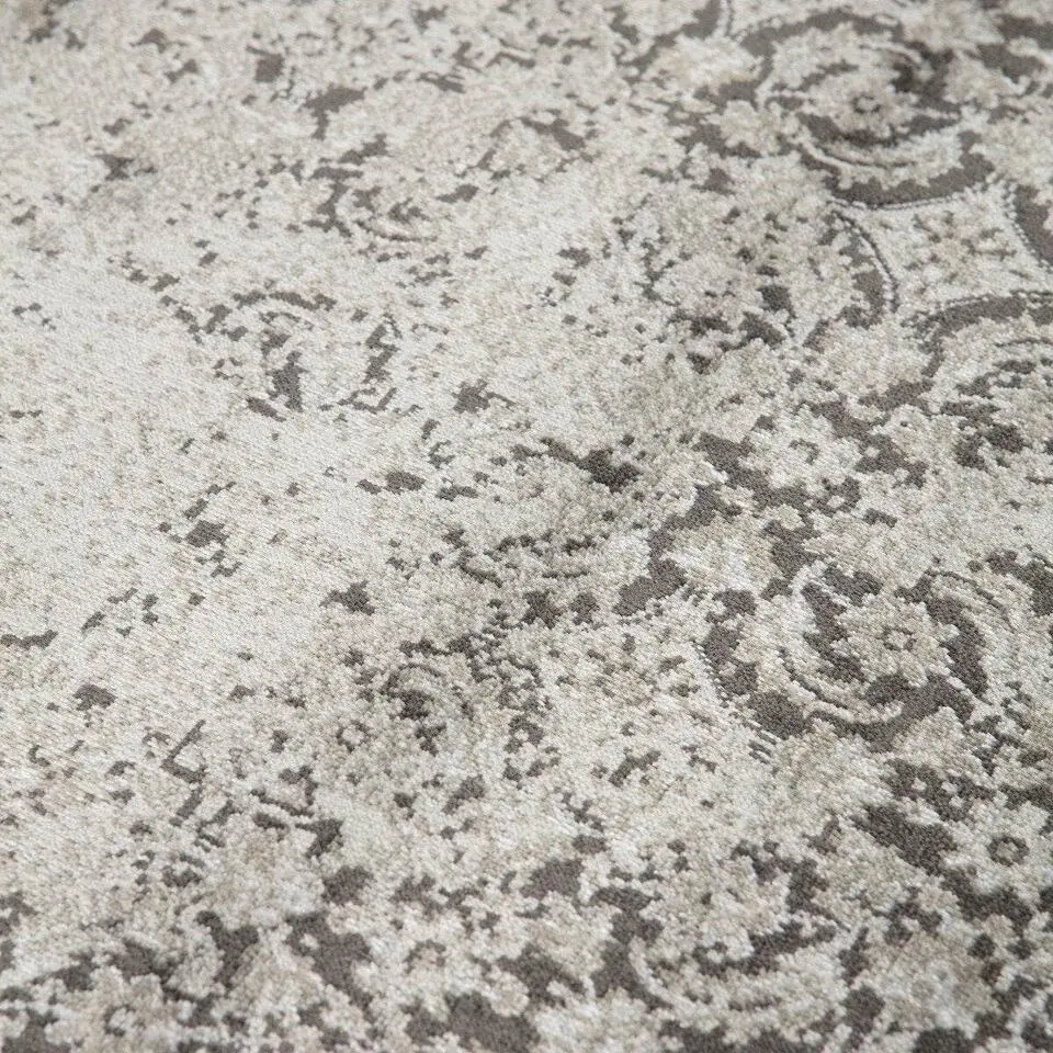 EVA Interior vintage vloerkleed meadow - grijs - 200 x 140 cm