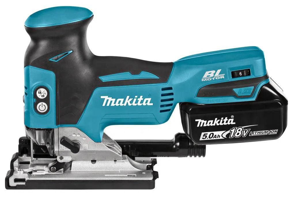 Makita DJV181RTJ Accu Decoupeerzaag 18V 5.0Ah in Mbox