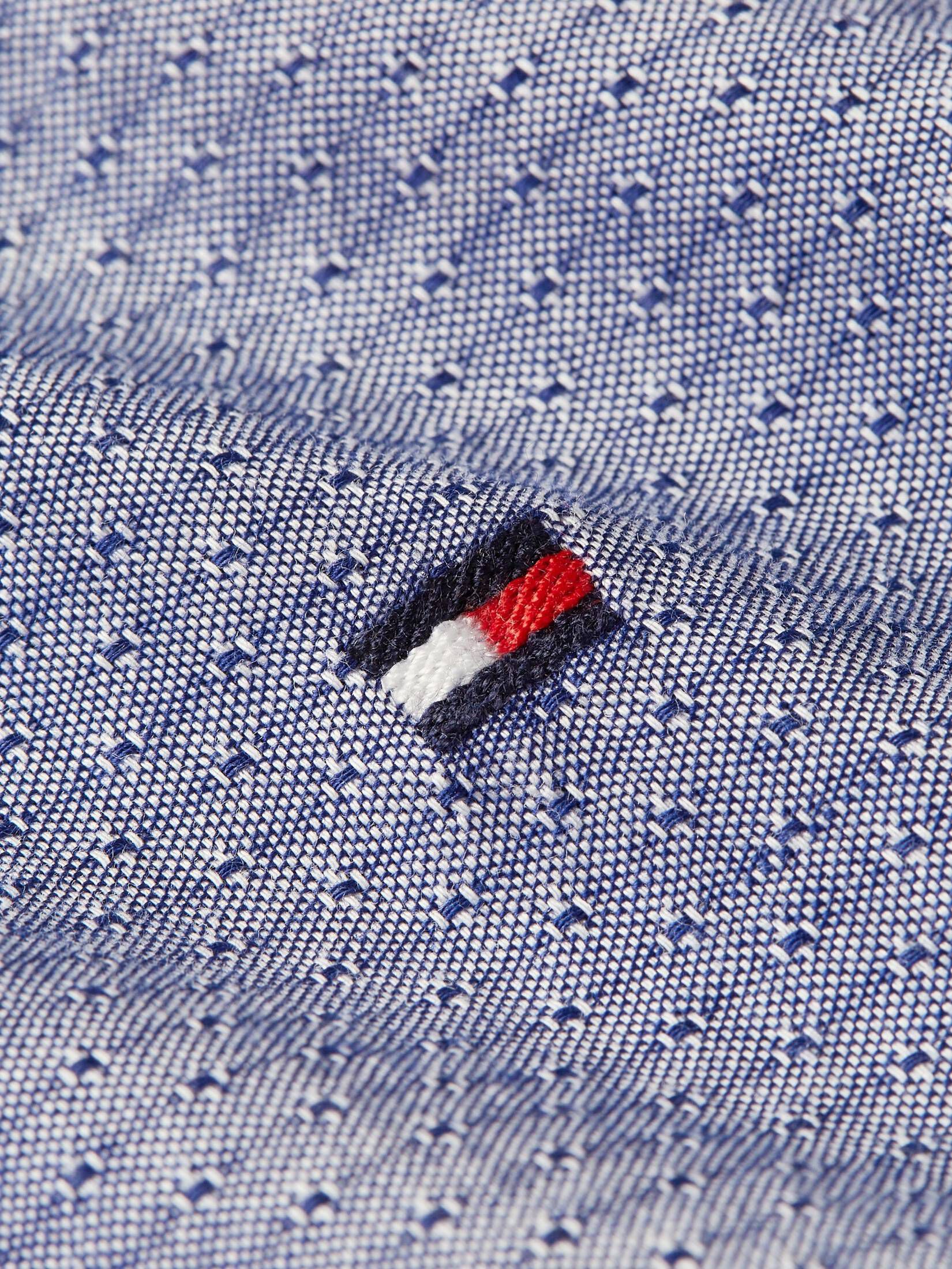 Tommy Hilfiger| Herren Baumwollhemd OXFORD DOBBY RF SHIRT