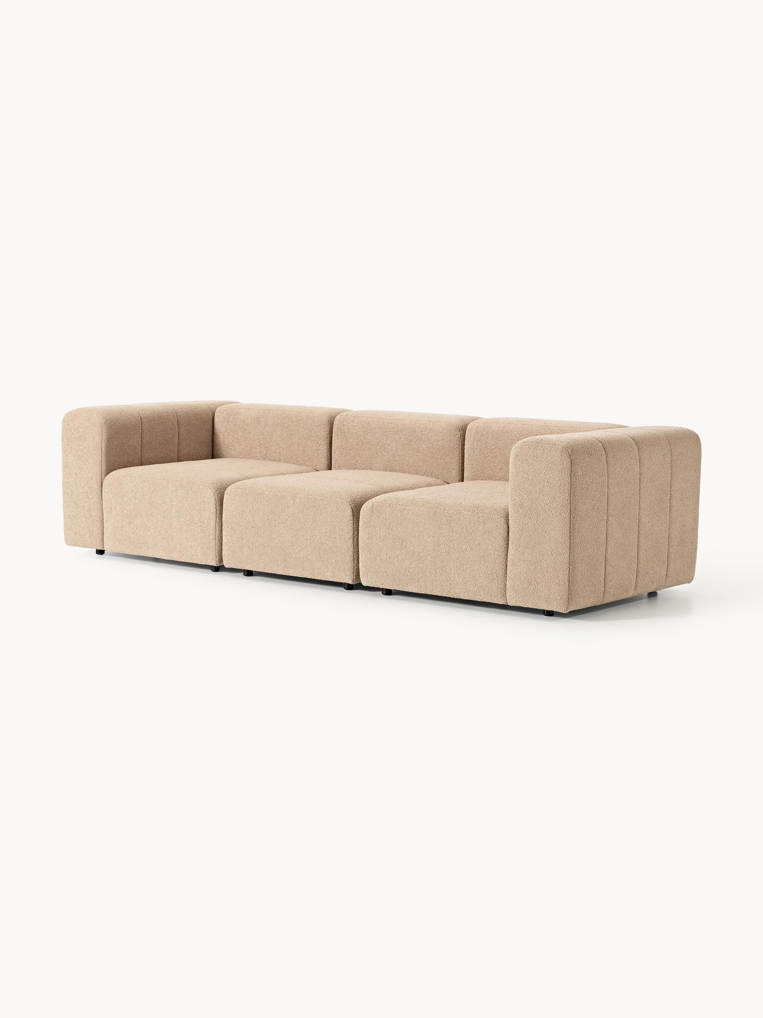 Modulaire bouclé bank Lena (4-zits)