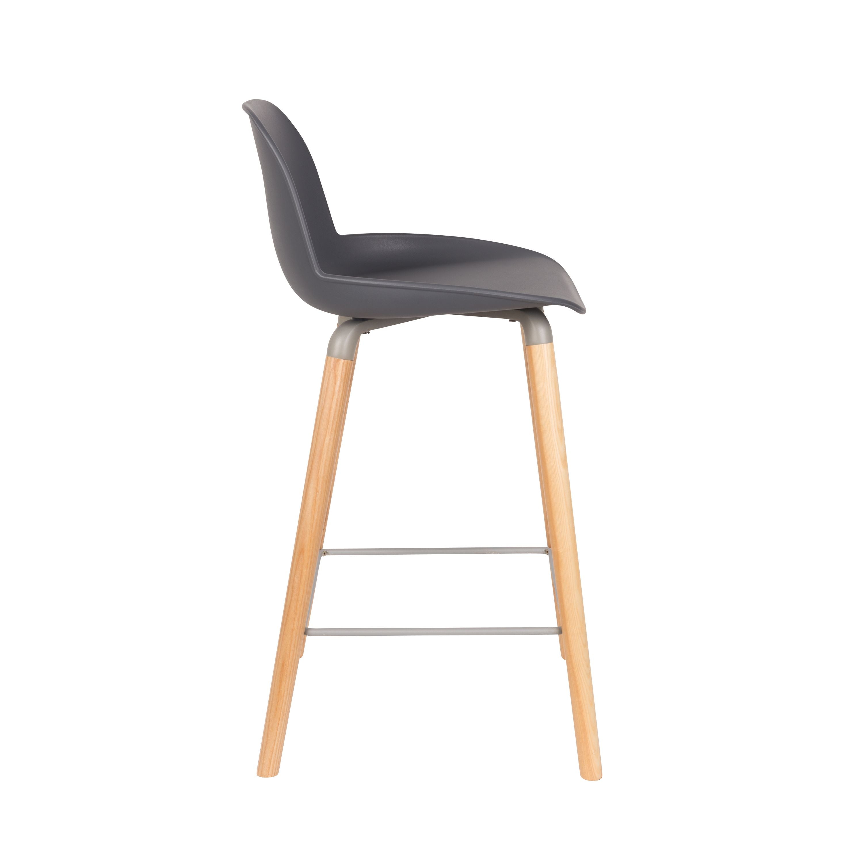 Zuiver Albert Kuip Barkrukken 65 cm Donkergrijs - Set van 2