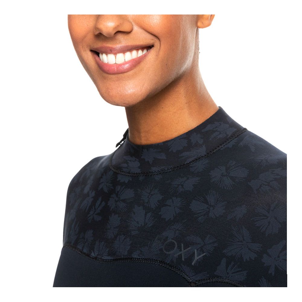 Roxy SWELL SERIES BZ - Combinaison intégrale 4/3mm Femme black