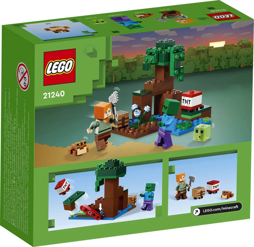 LEGO®MINECRAFT™ 21240 - AVENTURES DANS LE MARAIS