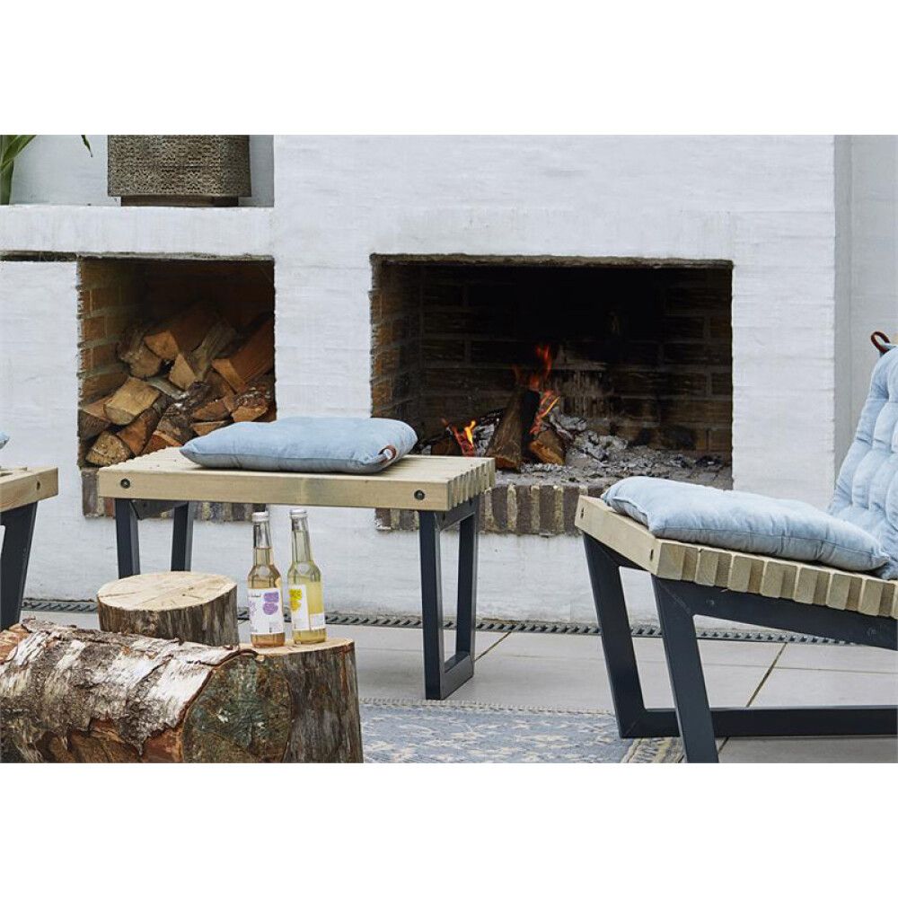 BENKESETT PLUS BENK/STOL/LITE BORD 80CM SIESTA NATUR