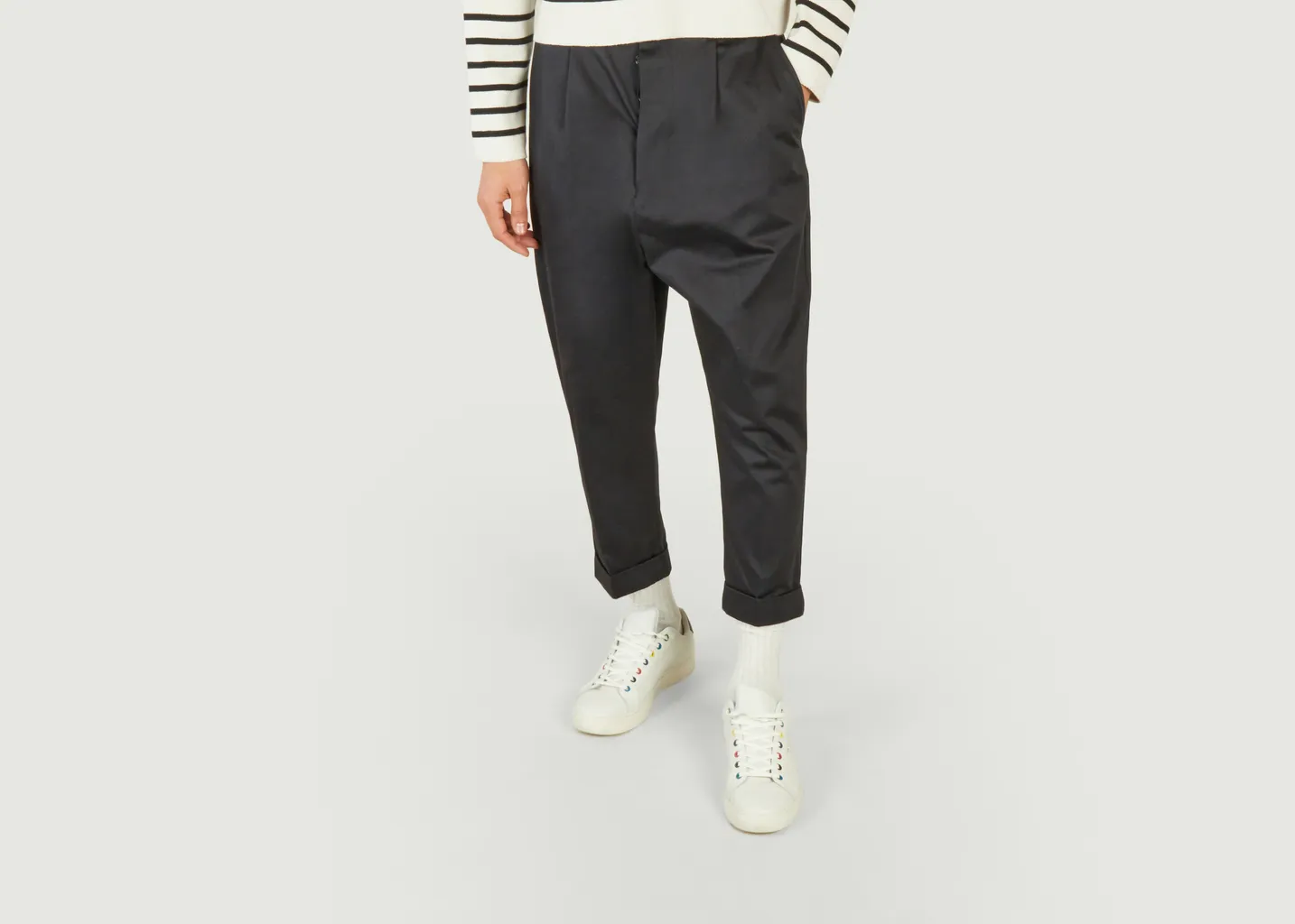 Pantalon Carotte Oversize AMI Paris