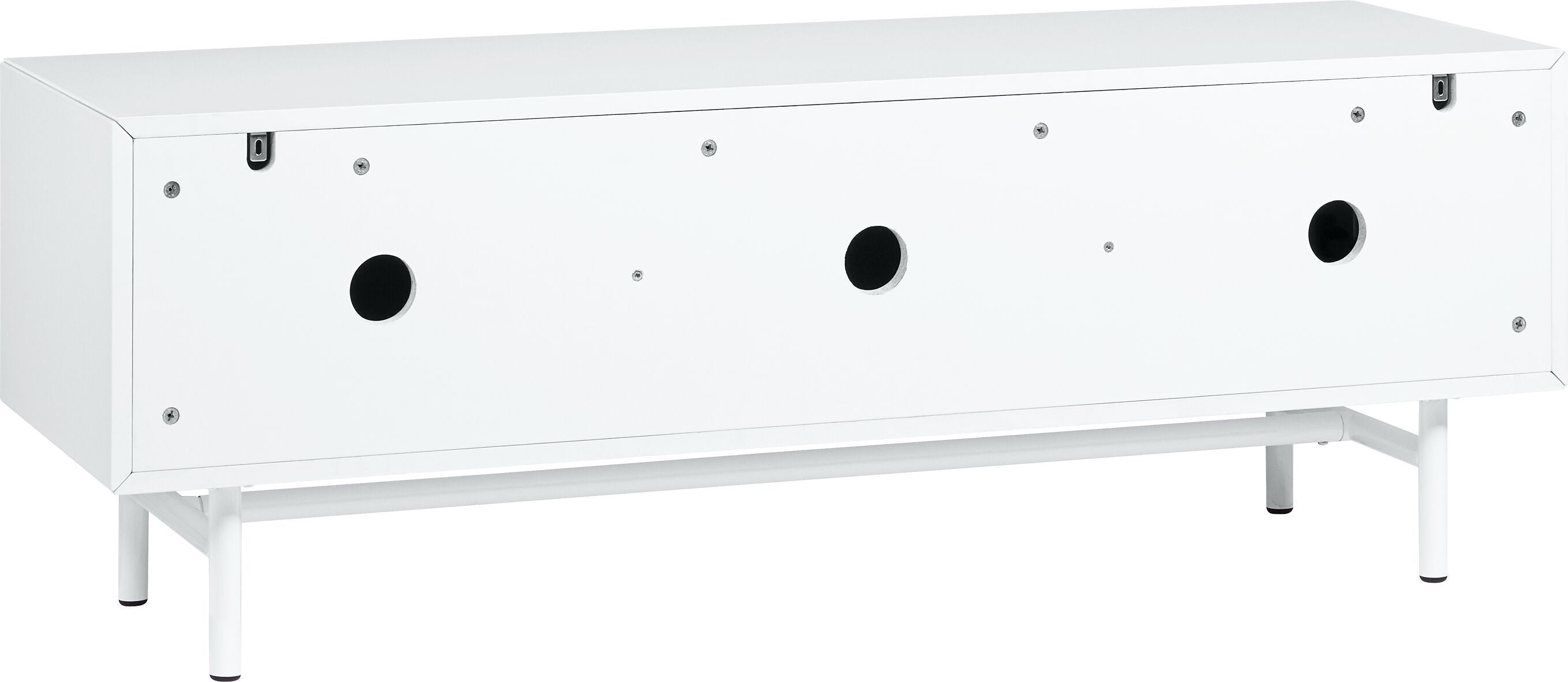 ELISE Lowboard ws 140x45x50 - Weiss / B: 140.0 cm x T: 45.0 cm x H: 50.0 cm