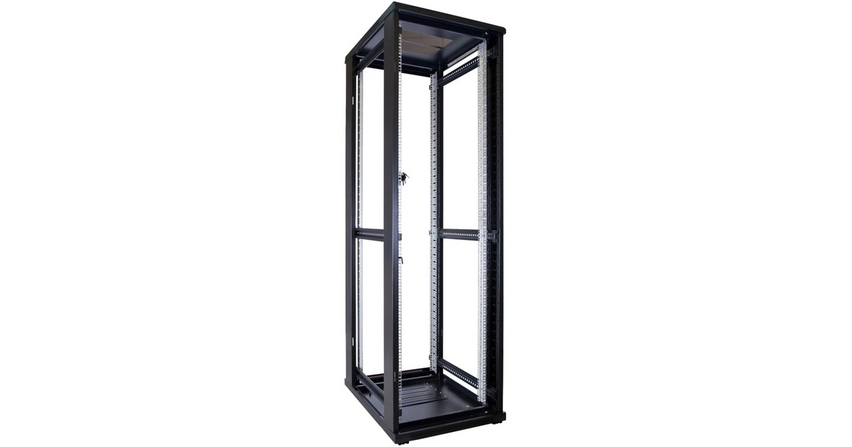DSI42U serverkast met glazen deur - DS6842 server rack  (Zwart, 600 x 800 x 2000mm)