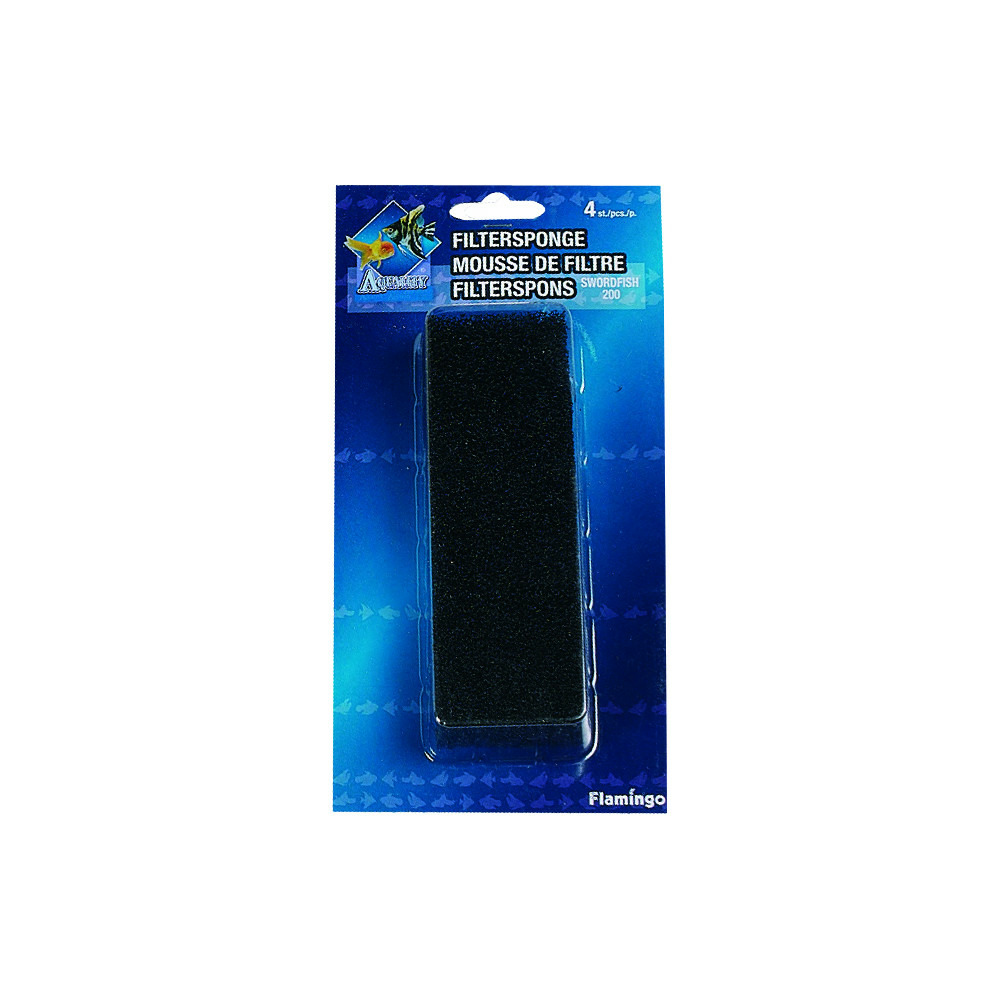 Mousse de filtre pour pompe swordfish 200 ( lot de 4), aquarium