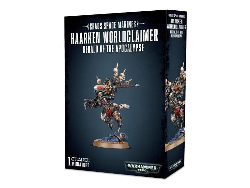 Games Workshop Figur WH40K Chaos Space Marines Haarken Worl Bausatz für 1 Figur