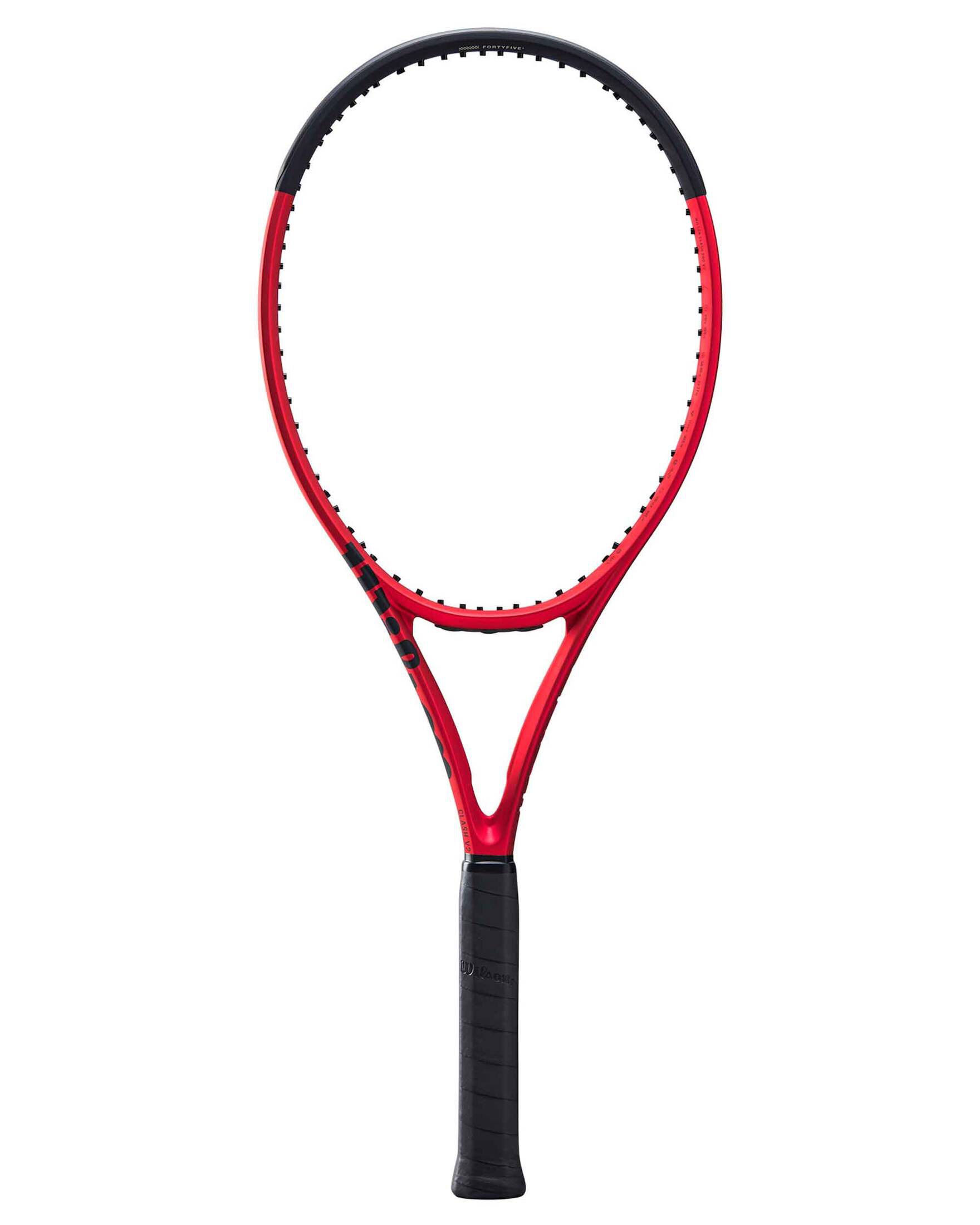 Wilson| Tennisschläger CLASH 100 PRO V2.0 FRM - unbesaitet - 16 x 20