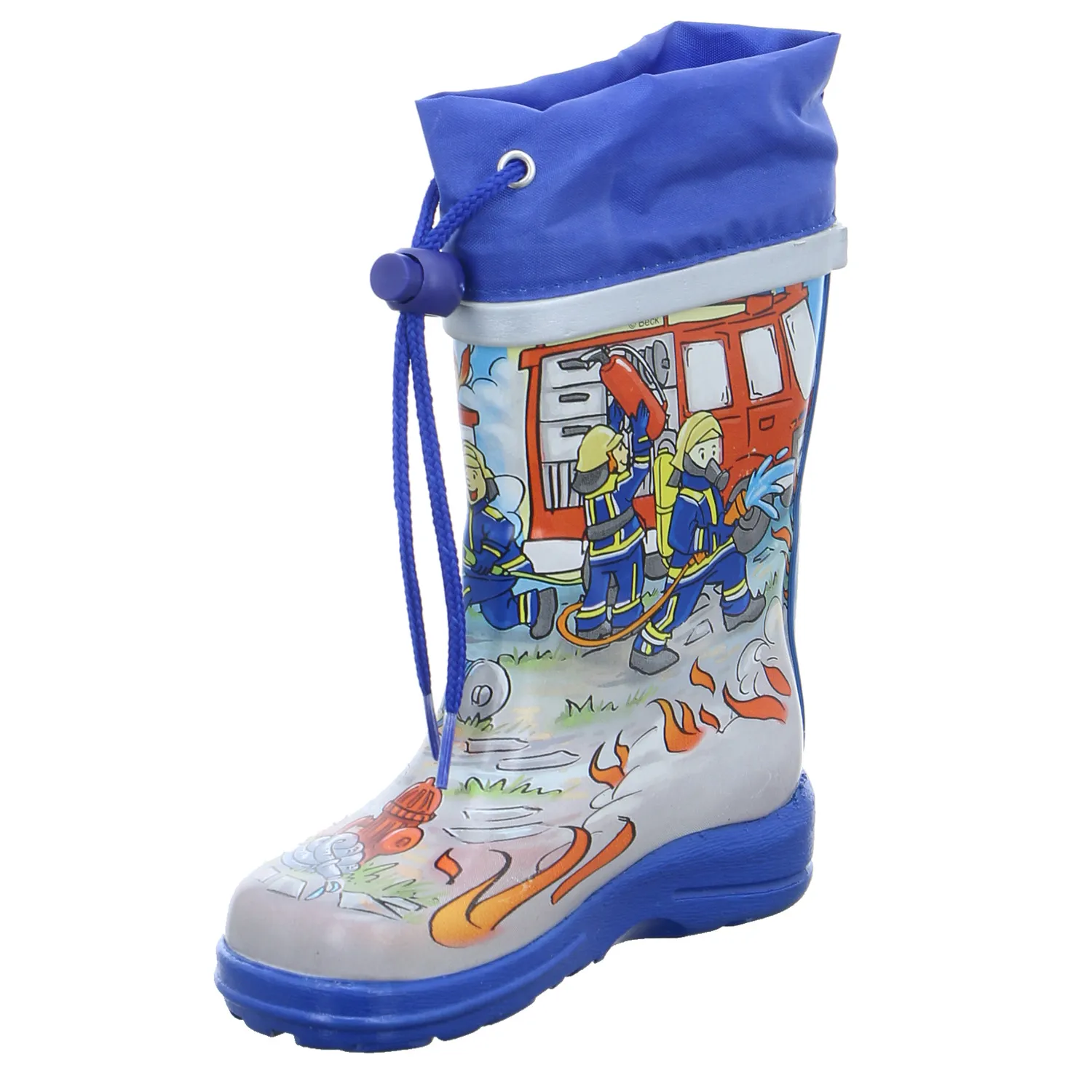BECK Kinder-Gummistiefel Blau Synthetik