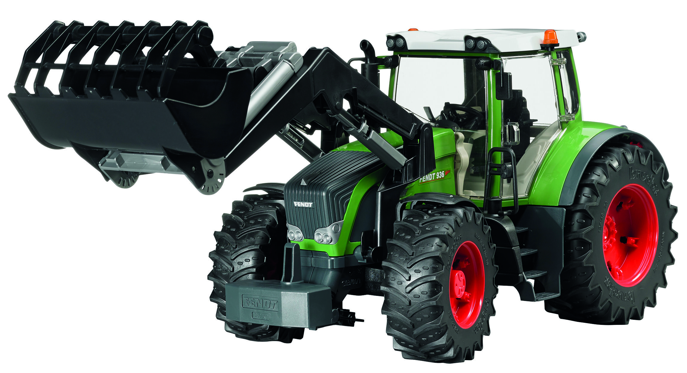 Bruder Fendt 936 VARIO MET VOORLADER Met Voorlader - Tractor - Groen