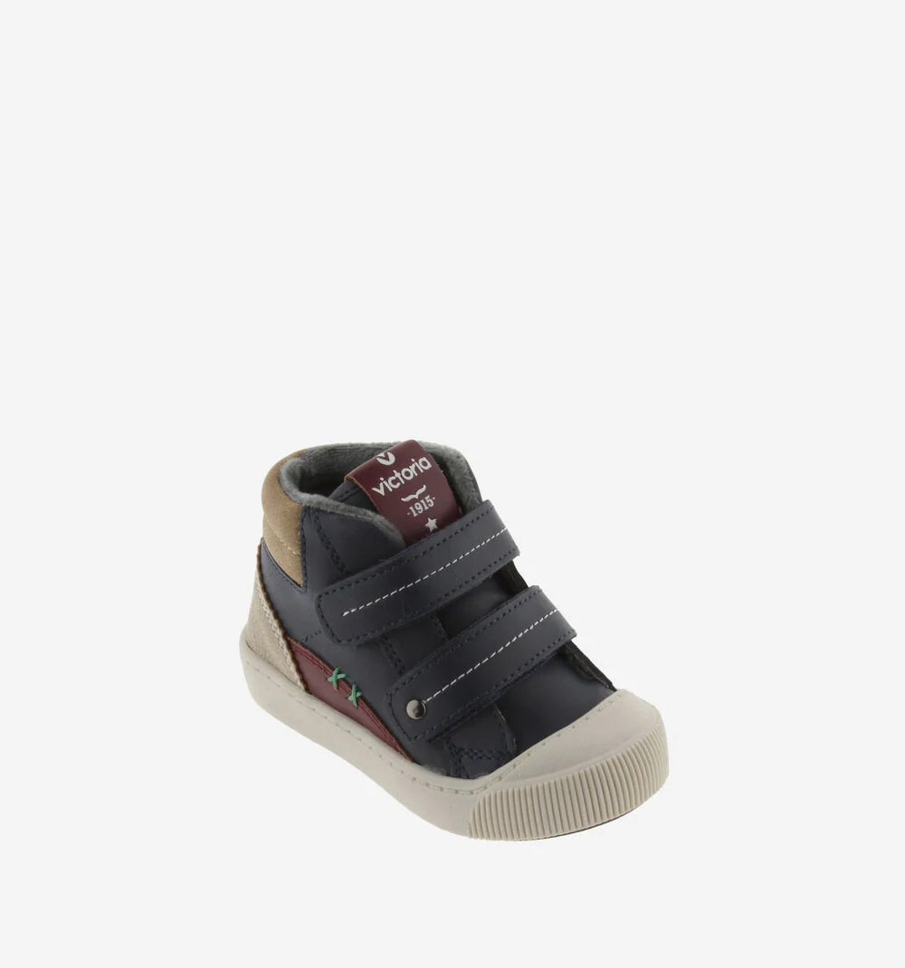 HUELLAS FAUX LEATHER STRAP BOOTMARINO