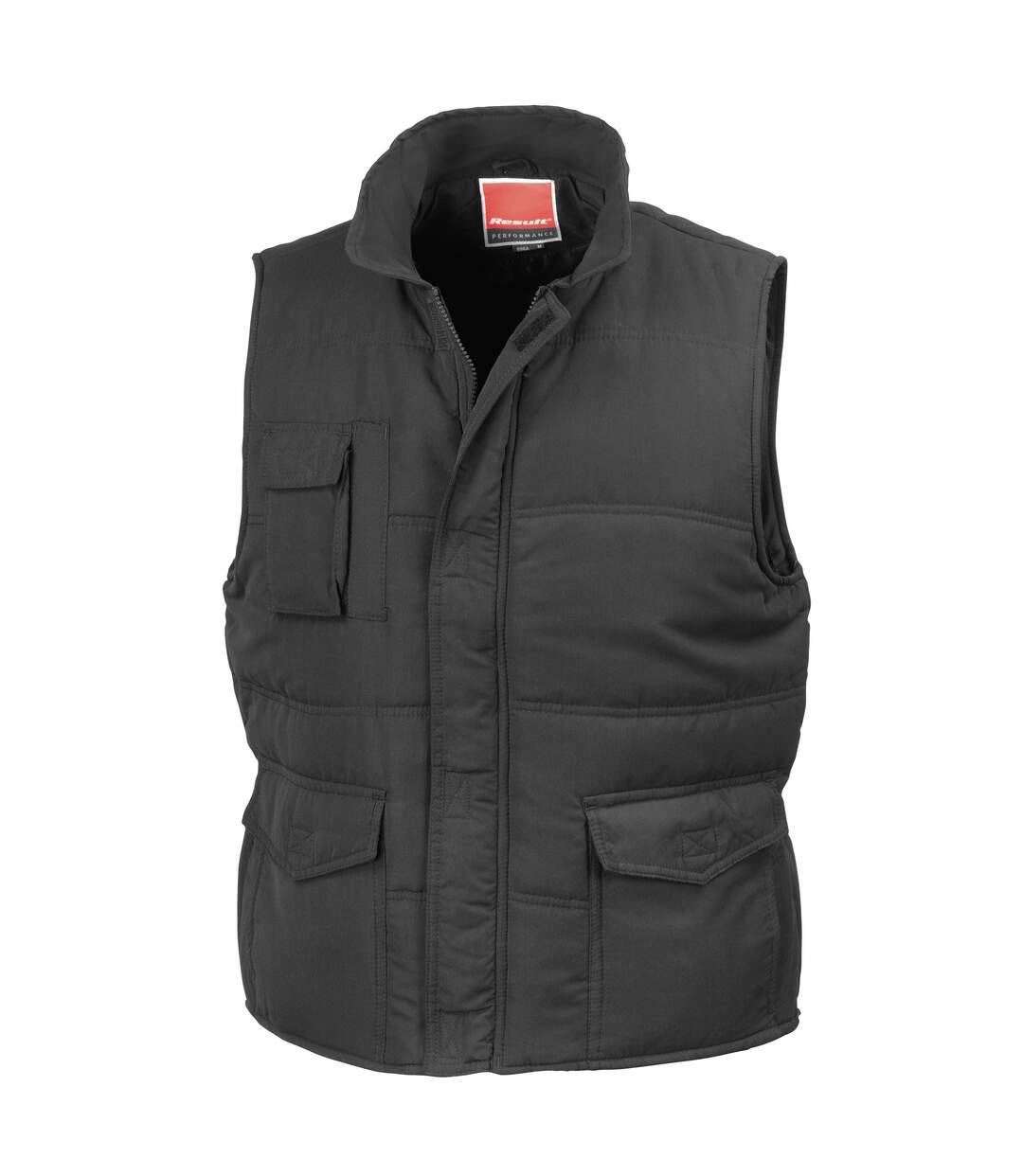 Result - Veste sans manches rembourrée coupe-vent - Homme (Noir) - UTBC939