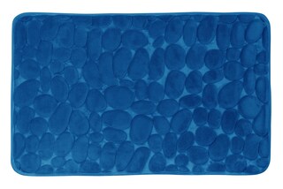 Badematte Stone Blau