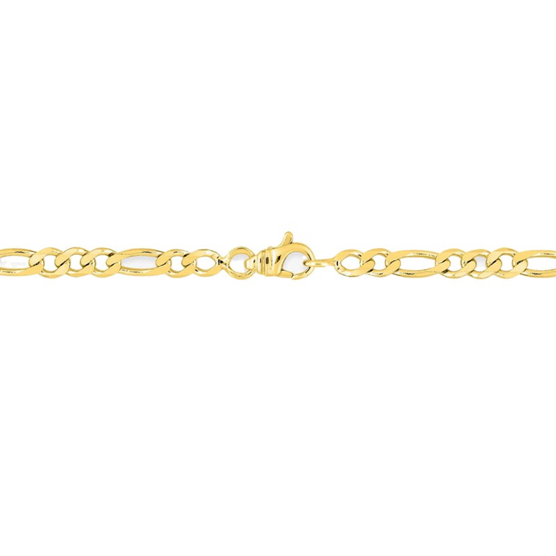 Bracelet Mixte 18 cm - Cheval alterné - Or 18 Carats - Largeur 4 mm