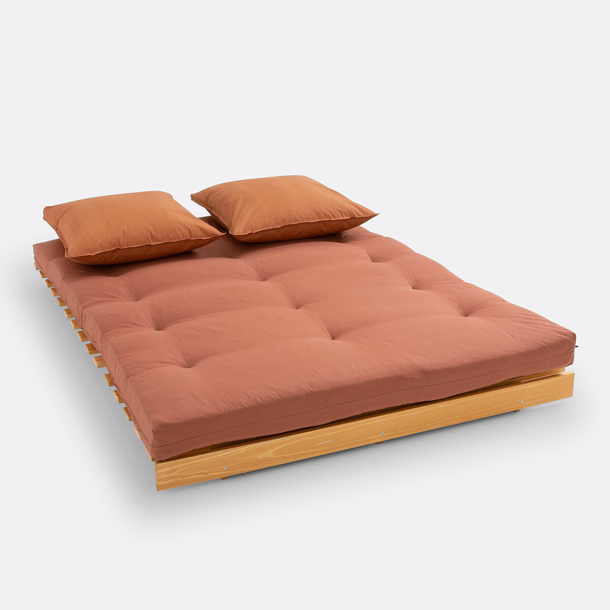 LA REDOUTE INTERIEURS<br>Colchão futon THAI, Espuma macia, Algodão Poliéster