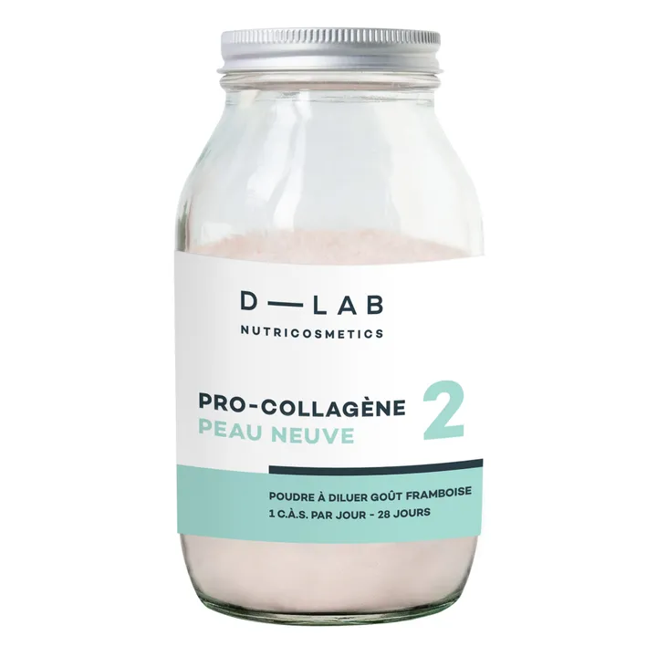 D-LAB NUTRICOSMETICS Poudre Pro-Collagène Peau Neuve - 500 ml