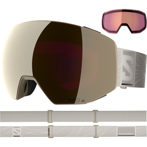 Masque de ski SALOMON RADIUM PRIME SIGMA LIGHT BRONZE MET