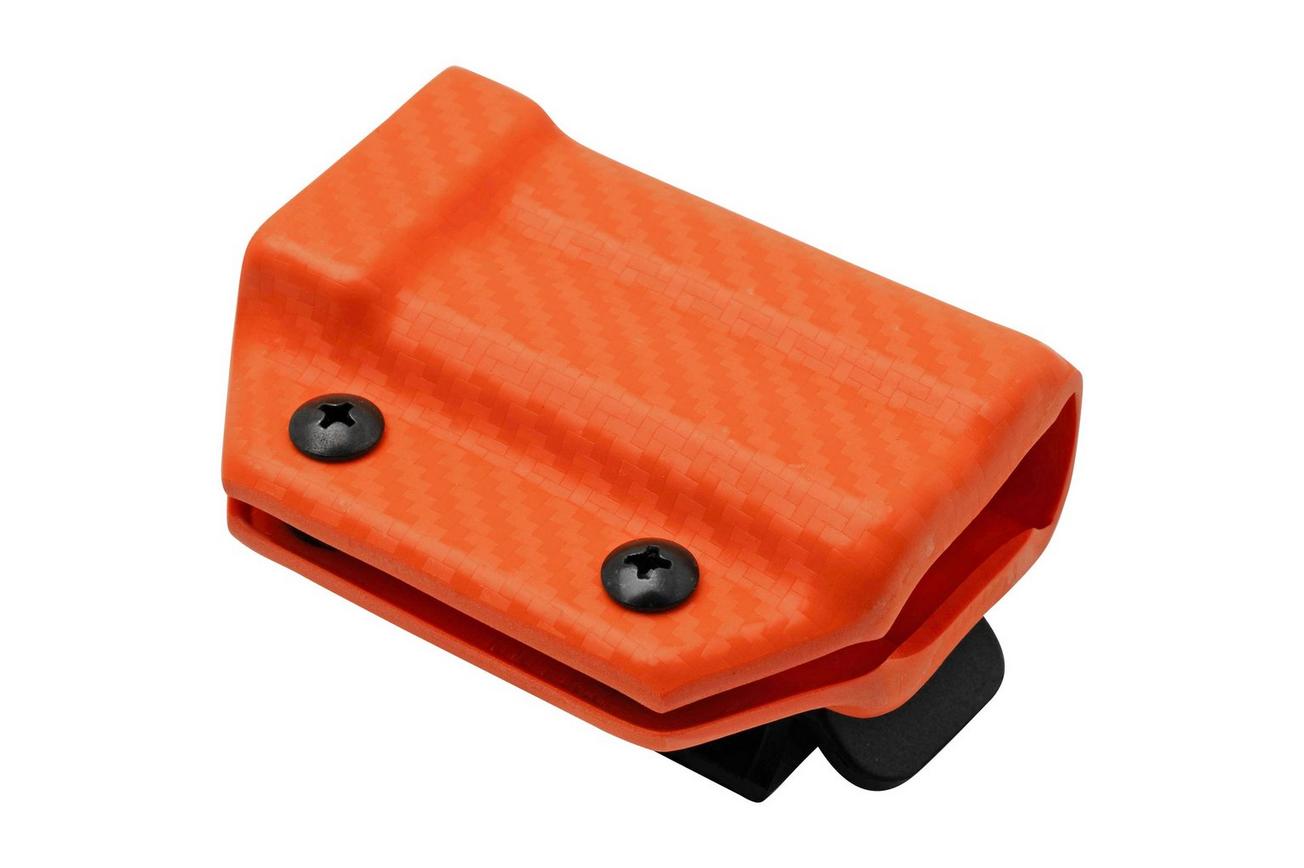 Clip And Carry Kydex Sheath Leatherman Charge Plus, Carbon Fiber Orange LCHARGE-CF-ORNG riemholster