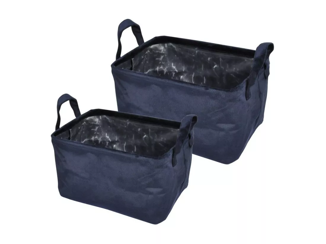 Lot de 2 Panières Rectangles 