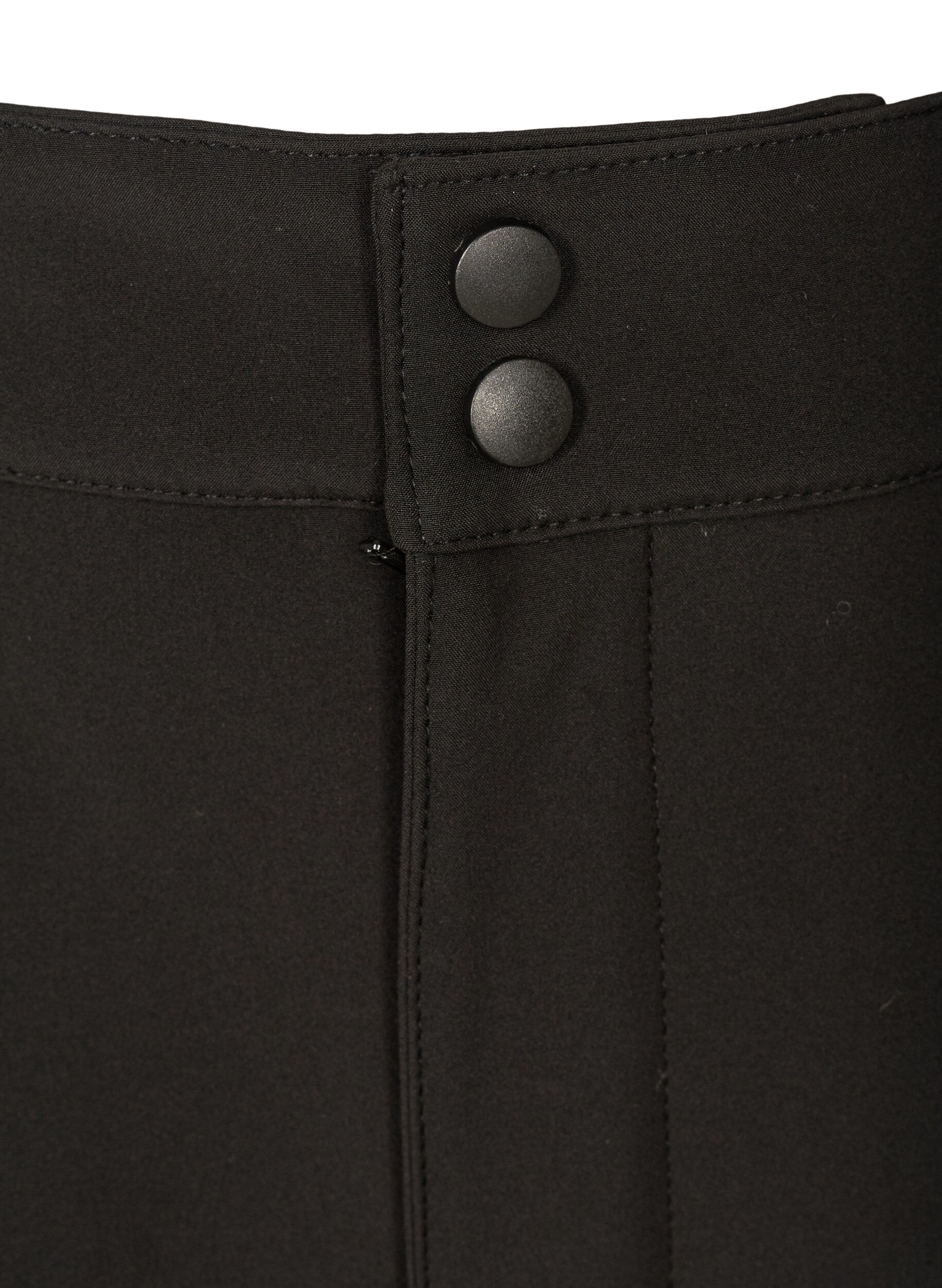 Softshell bukser med justerbar velcro